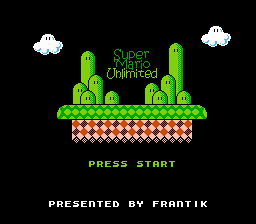 Super Mario Unlimited Title Screen
